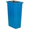 Cubo de Reciclaje Azul Sin Tapa 80L